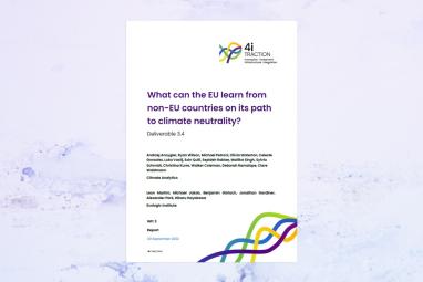 Report: What can the EU learn from non-EU countries on its path to climate neutrality?